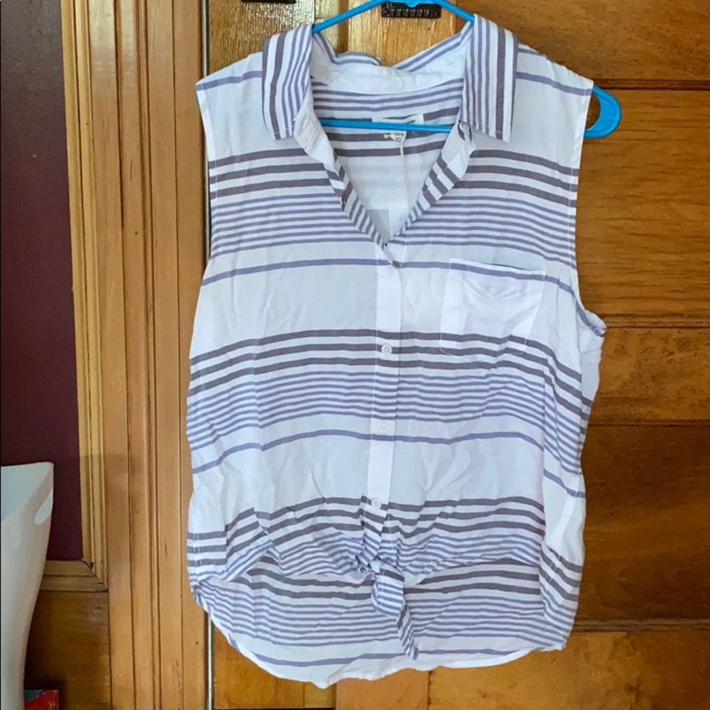stripped blouse